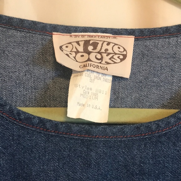 Adorable denim tunic! - Picture 2 of 3